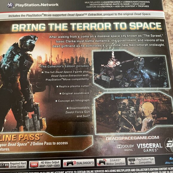 Dead Space 2 Collector's Edition Extraction, PlayStation 3 PS3. BNIB Sealed - Picture 6 of 12